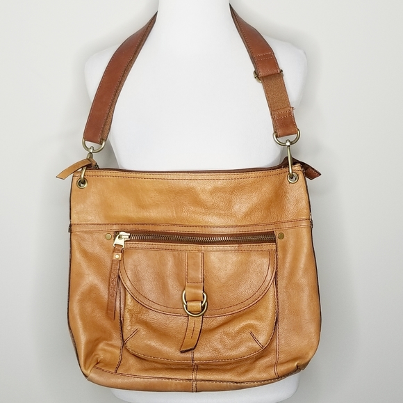 Fossil Handbags - Fossil Brown Leather Shoulder Bag